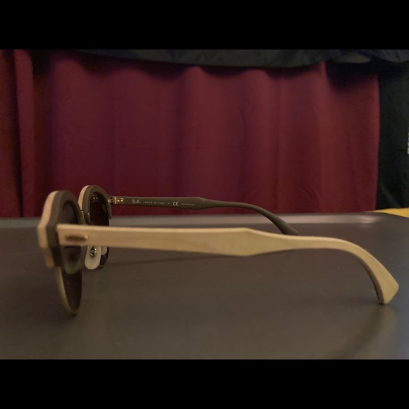 Polarized Ray-bans wood frames - RARE - Picture 6 of 7